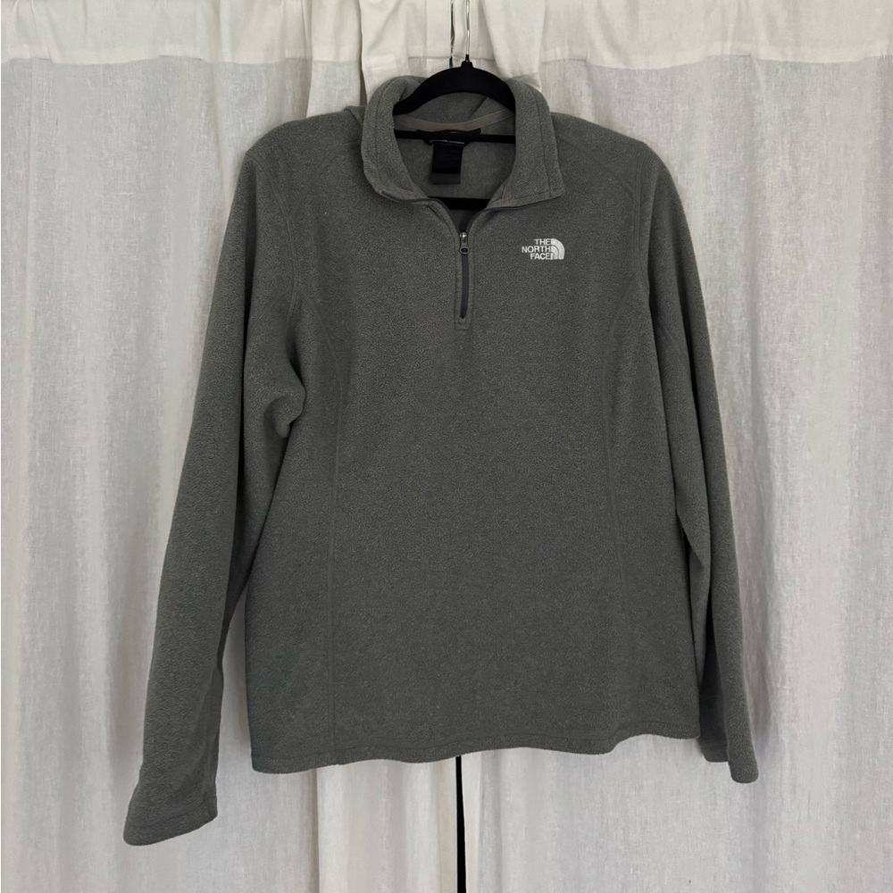 The North Face Gray Zip-Up